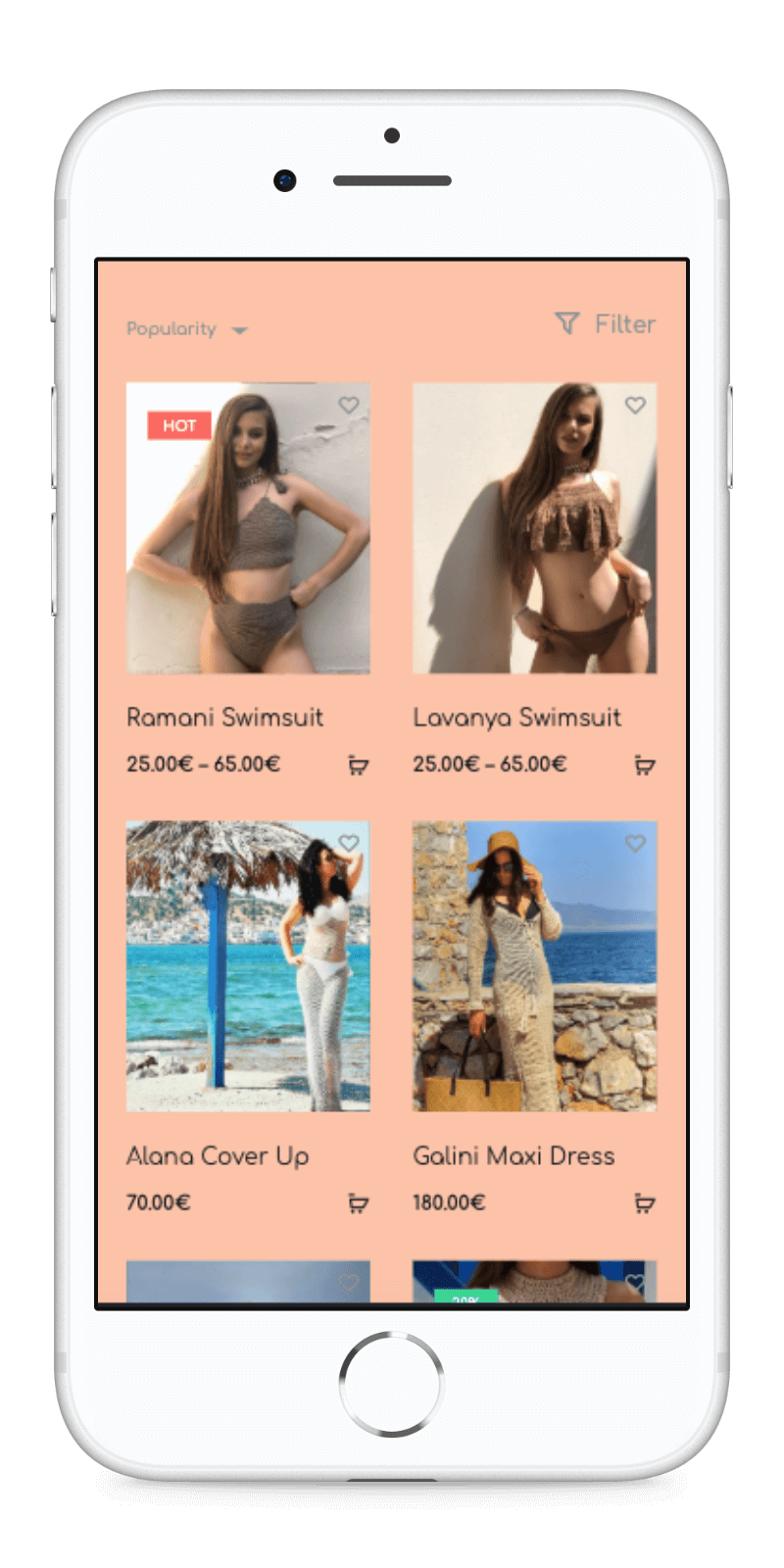 Boho Me Knitwear Products iPhone