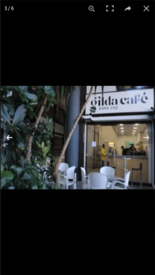 glida cafe mobile website