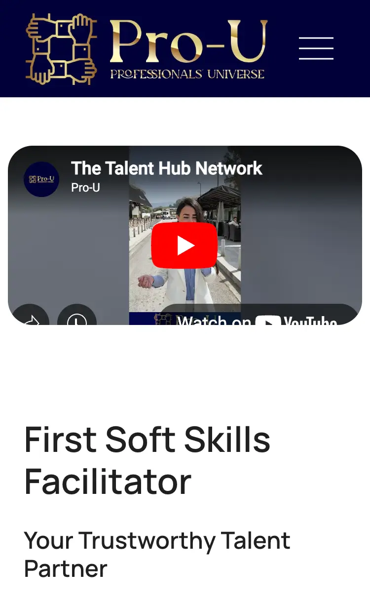 pro-universe.gr mobile website