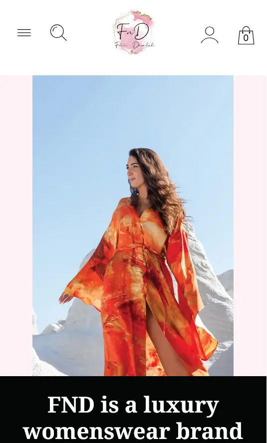 fndclothes.com mobile website